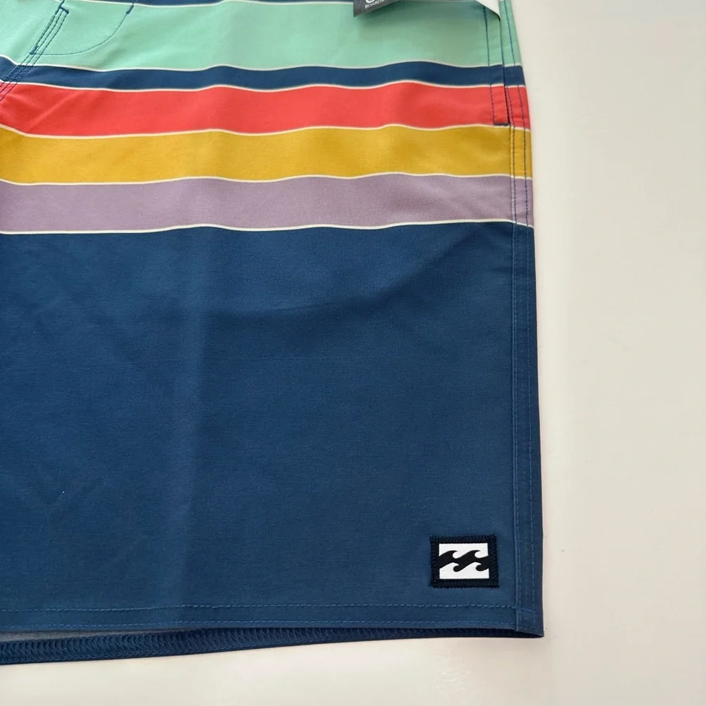 Billabong Board Shorts Swim Trunks Spinner Lo Tide 18